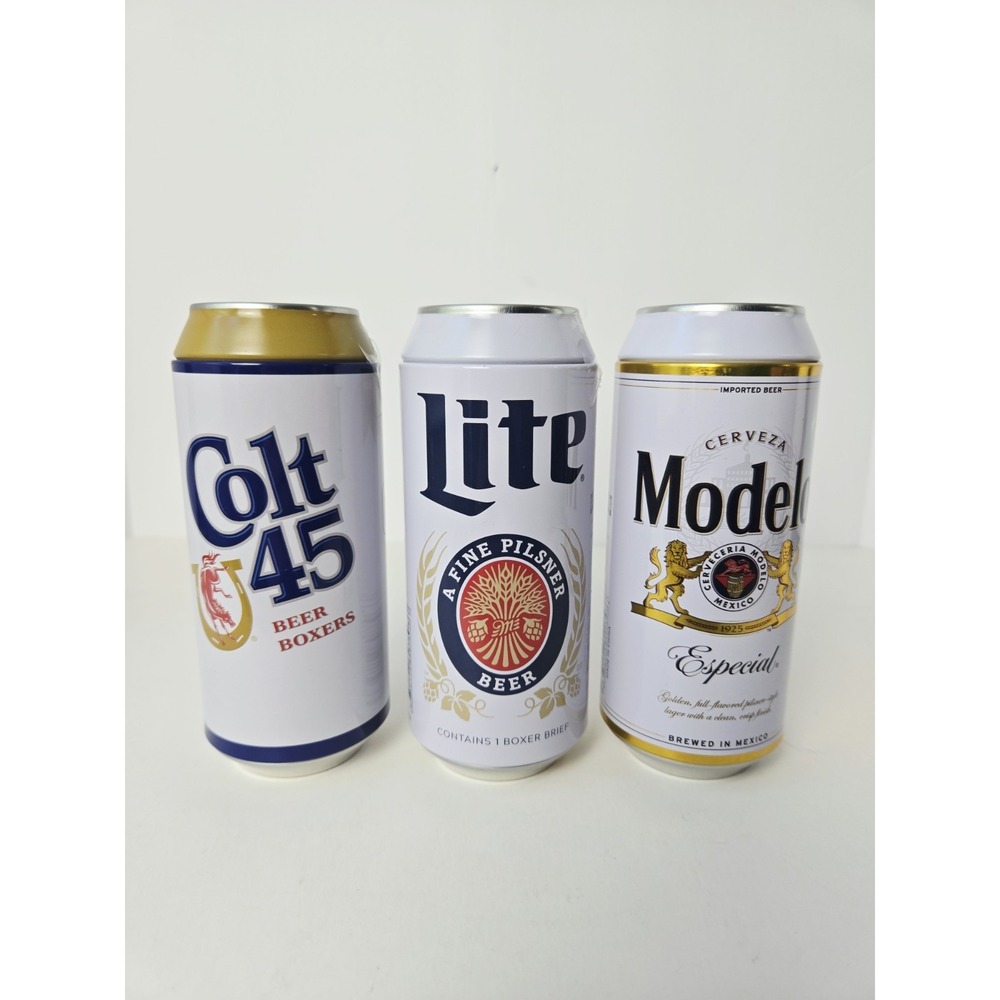 Beer Boxers Mens sz Medium NEW boxer brief Colt 45 Modelo SWAG